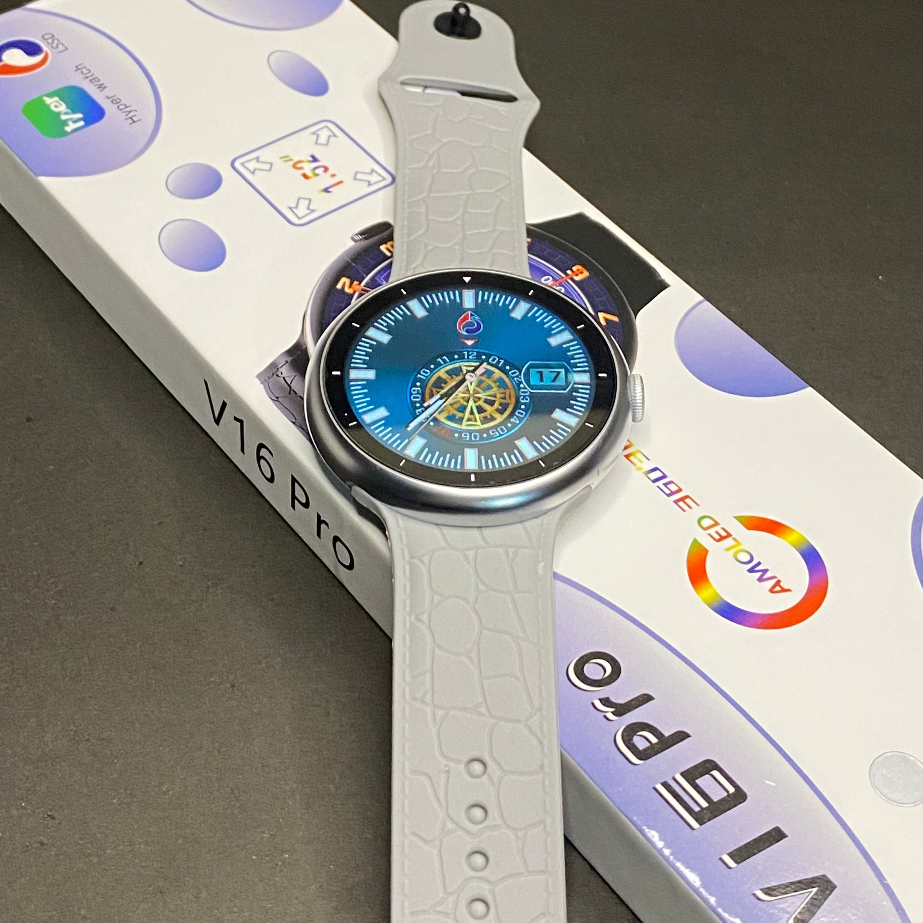 V16 Pro Smart Watch With Amoled Display